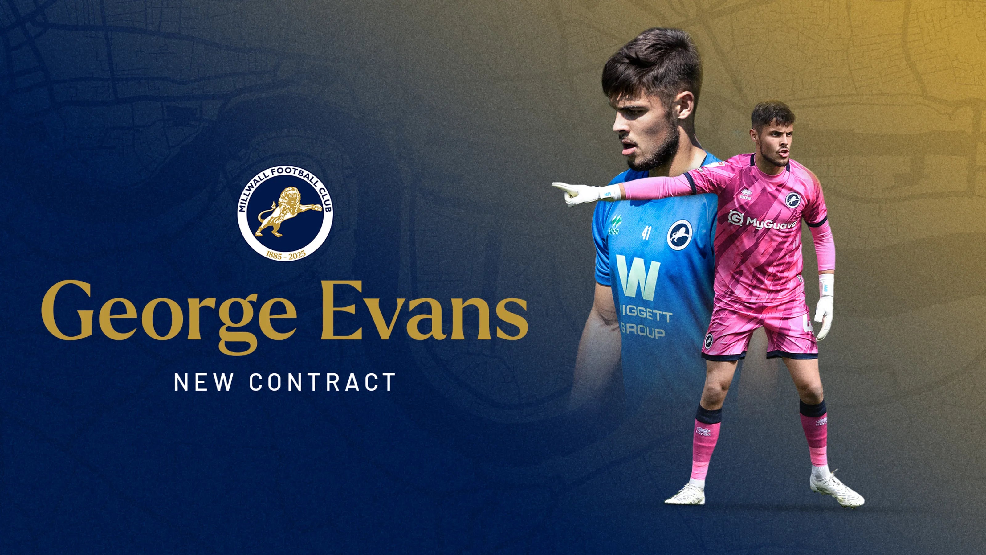 George Evans Signs a New Deal!